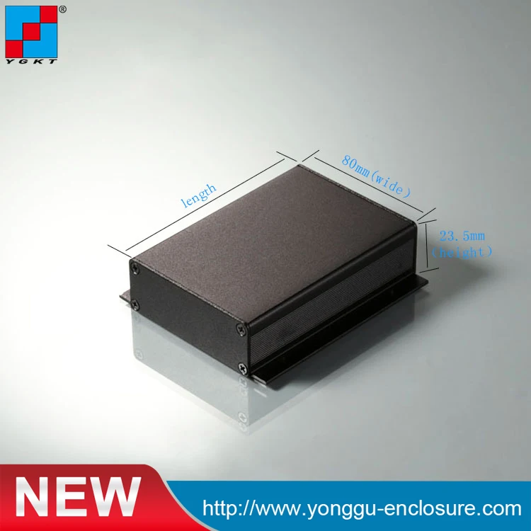 YGK-012 80*23 8*90/3.15 ''x 0 94'' x 3 54 'мм (wxhxl) Алюминиевый корпус с ушками