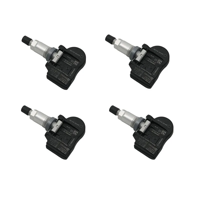 Набор 4 52933-D4100 52933D4100 TPMS датчик давления в шинах для Optima Sportage Sorento Genesis Ioniq Niro VELOSTER G90