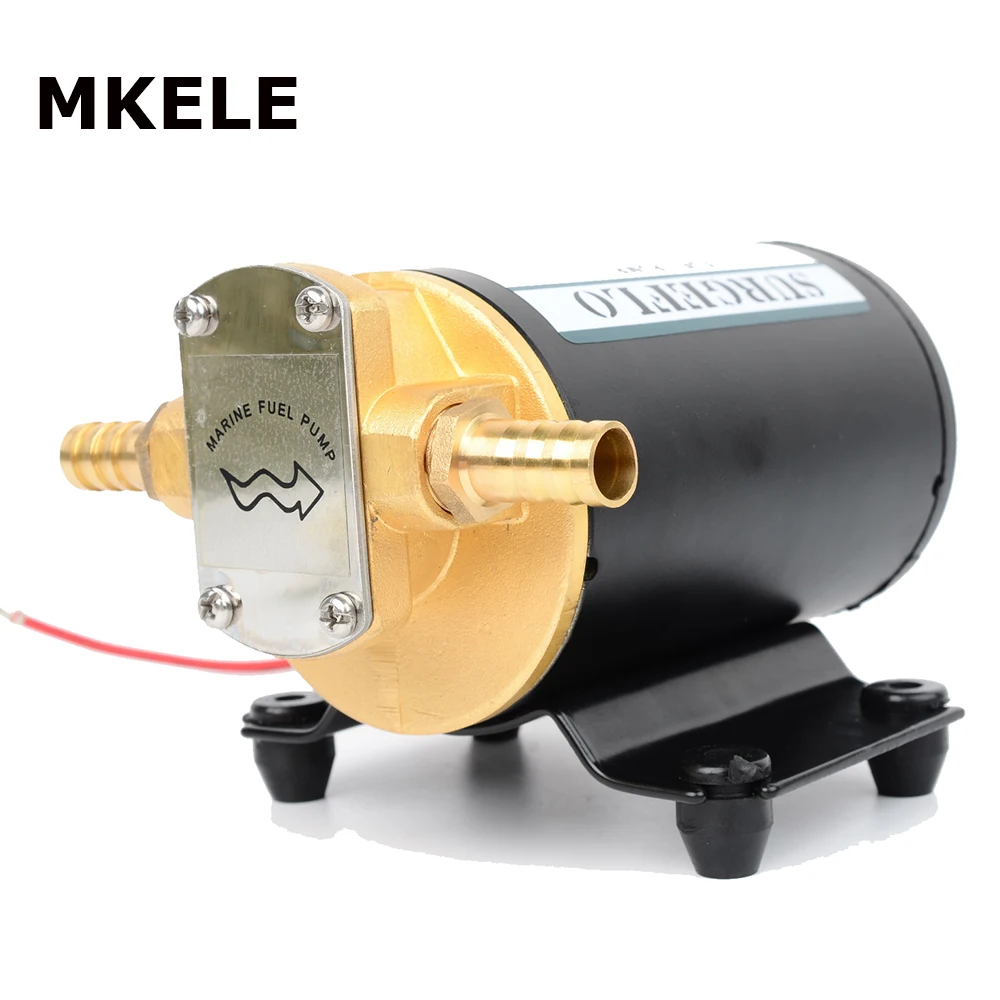 Большой поток DC Шестерни масляный насос 12V 24V 14L/мин самовсасывающий насос дизельный насос для смазочного масла моторного масла