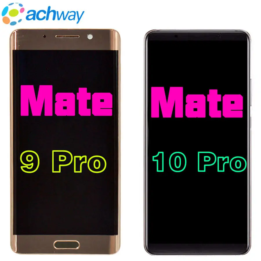 Черный ЖК дисплей 5 &quotдля Huawei Mate 9 Pro Mate9 сенсорный экран дигитайзер с рамкой