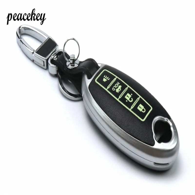 Чехол Peacekey для Nissan March Qashqai Almera Interior 2016 модный умный кожаный чехол ключей брелок