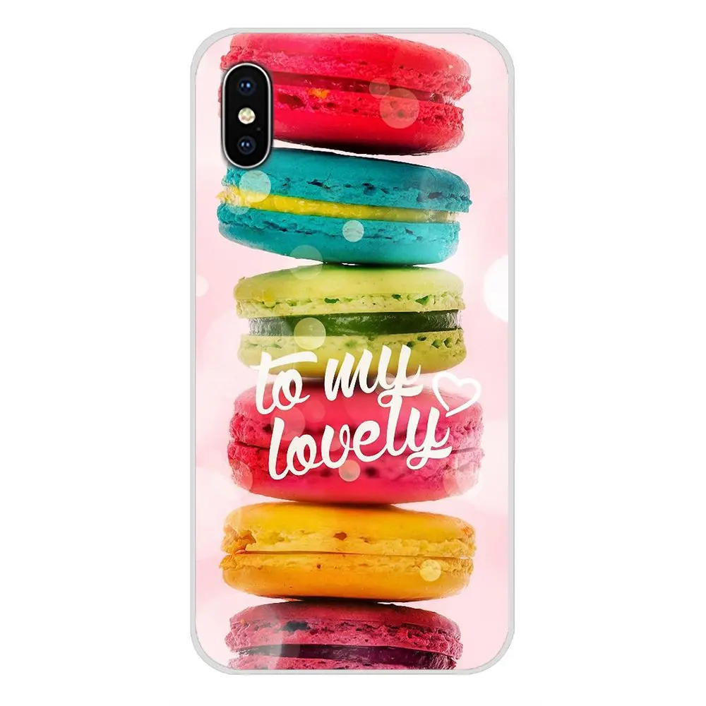 Прозрачный мягкий чехол для Samsung Galaxy S4 S5 MINI S6 S7 edge S8 S9 S10 Plus Note 3 4 5 8 9 десертное