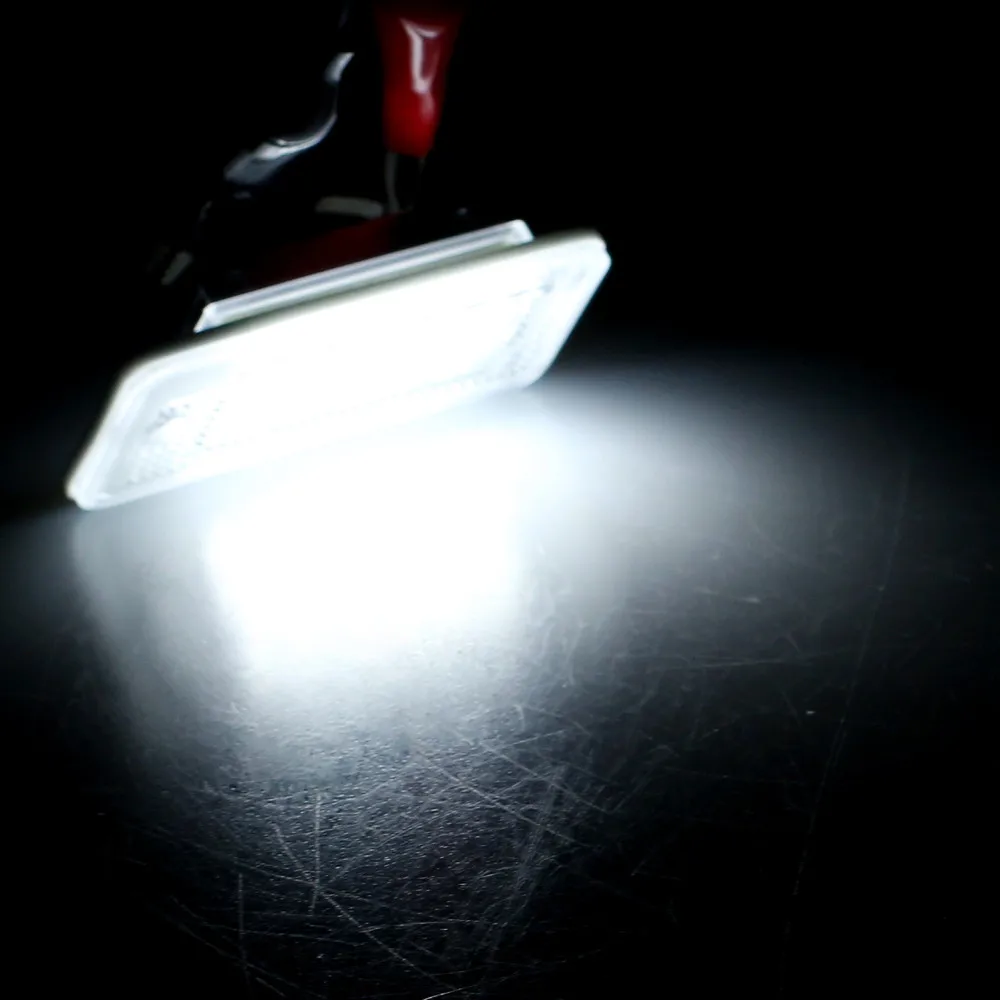 2 шт./лот ошибок 3528 SMD 18 светодиодов автомобиля Лицензированная лампа