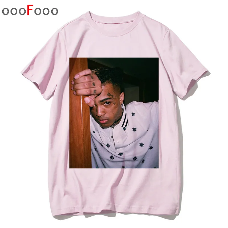 Xxxtentacion футболка уличная Футболка Мужская/Женская Повседневная Харадзюку негабаритная Летняя мужская рэп забавная футболка
