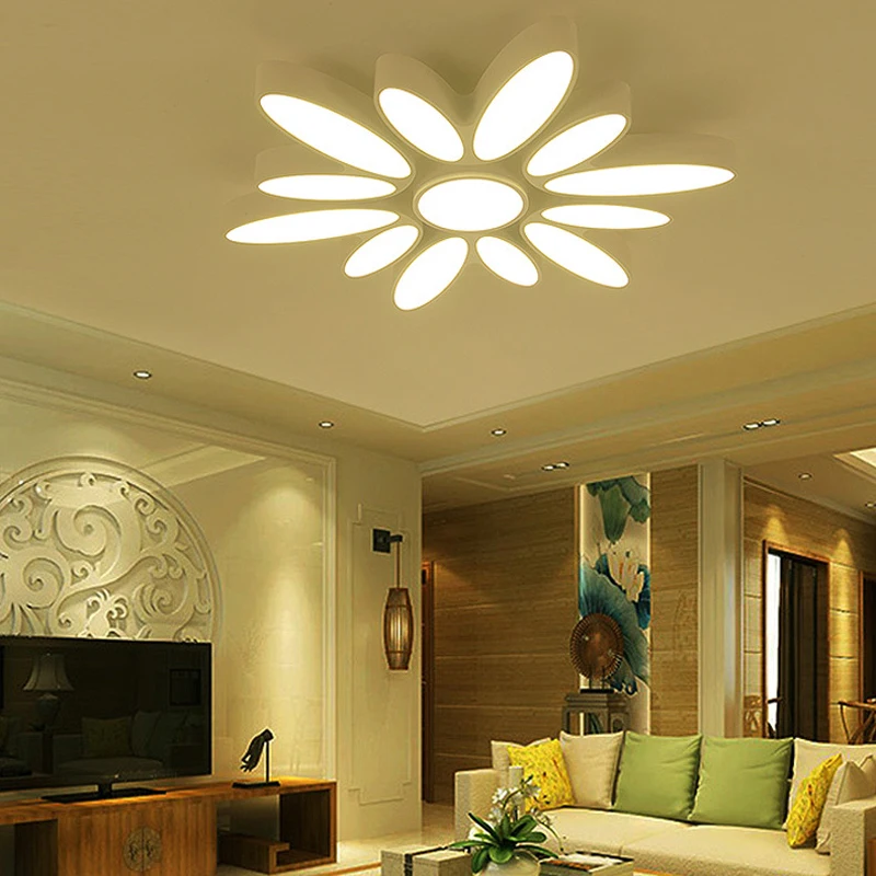 2017 Новый стиль &quotсолнце&quot Креативный дизайн потолочный светильник PMMA плавная