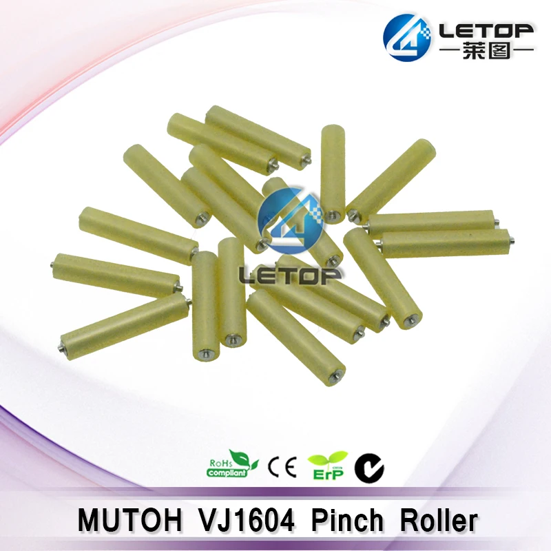 Прочный! MUTOH VJ1604 ролик 1604 резиновый ролик|pinch roller|mutoh vj1604roller assembly |