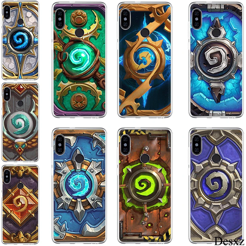 Чехол для телефона Xiaomi Redmi Note 3 4 4X 5 6 5A Prime Pro Hearthstone card back classic hard pc|Чехлы-накладки| |