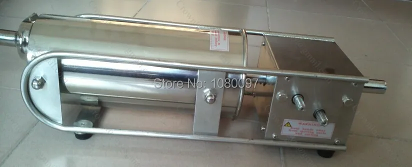 Коммерческая горизонтальная быстрая колбасная машина 7 л|machine indicator|fillermachine spiral |