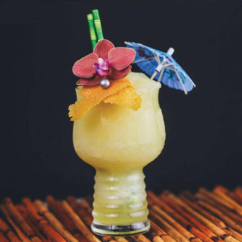 4 шт. набор стеклянных коктейльных бокалов Pina Colada|Другие стаканы| |