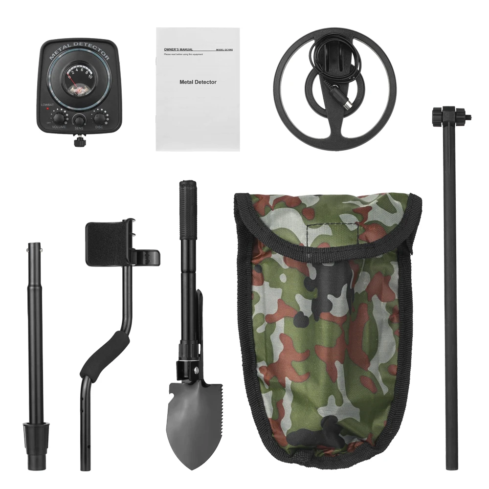 Подземный металлоискатель KKmoon легкий детектор золота с регулируемой