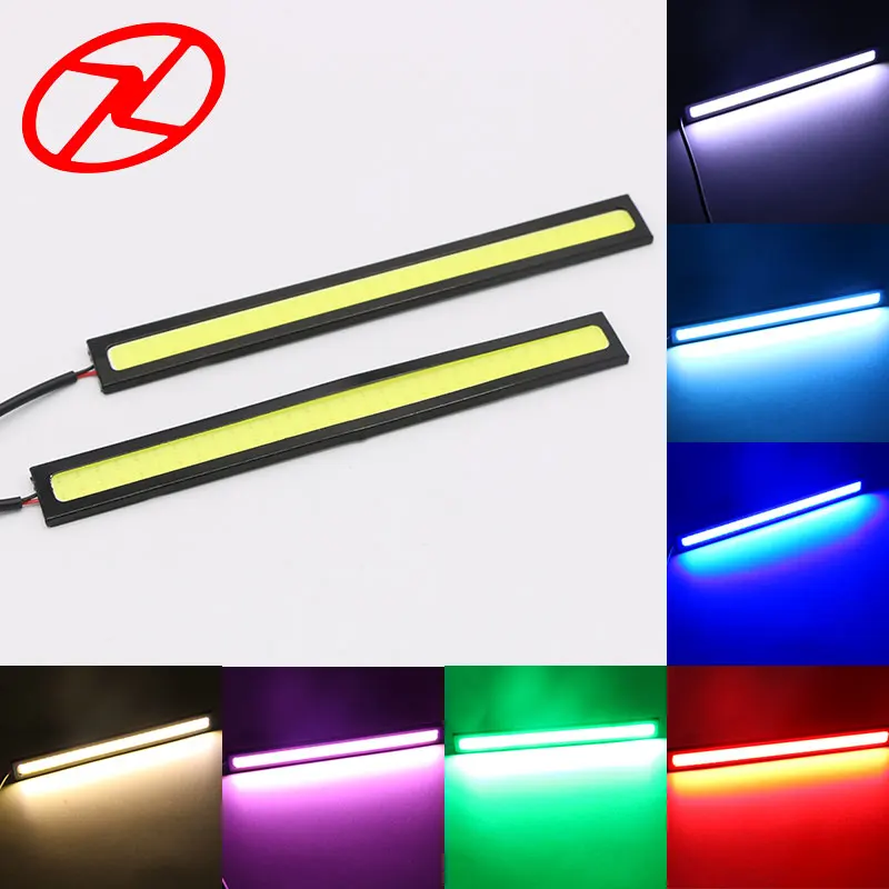 Светодиодные дневные ходовые огни COB 14 см 4 шт.|daytime running|daytime running lightsrunning lights |