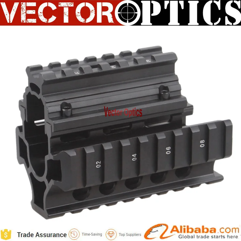 10 шт. векторная Оптика Тактический Компактный Пикатинни AK Handguard Quad Rail с