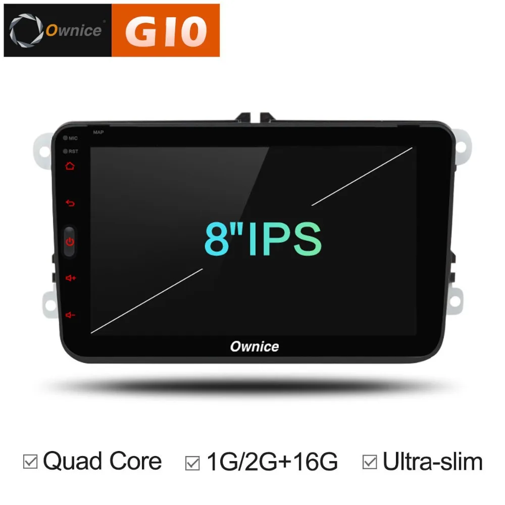 IPS Android 8 1 автомобильный DVD GPS плеер для Volkswagen VW Tiguan Touran Sharan Golf Passat B6 Polo Skoda Octavia Yeti