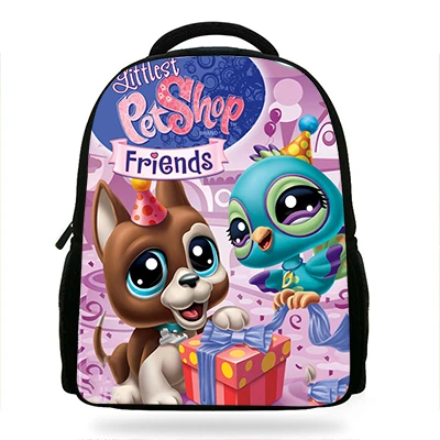 F7837 Студенческий малыш Littlest ПЭТ-сумка для покупок девушки CuteBackpacks рюкзак для подростка мультфильм школьные сумки путешествия рюкзак женский - Цвет: F7837