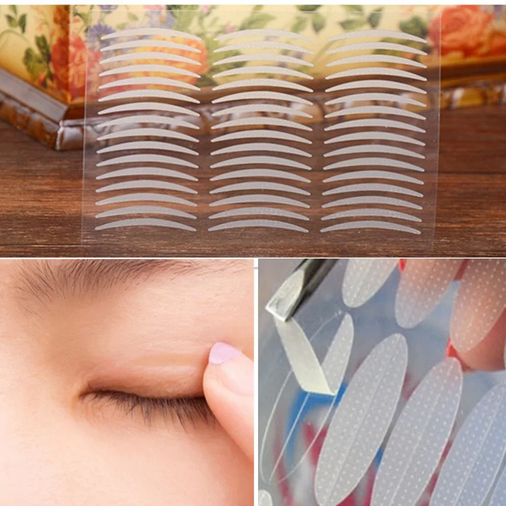 240 пар наклейки для двойного века невидимые прозрачные глаз набор значений