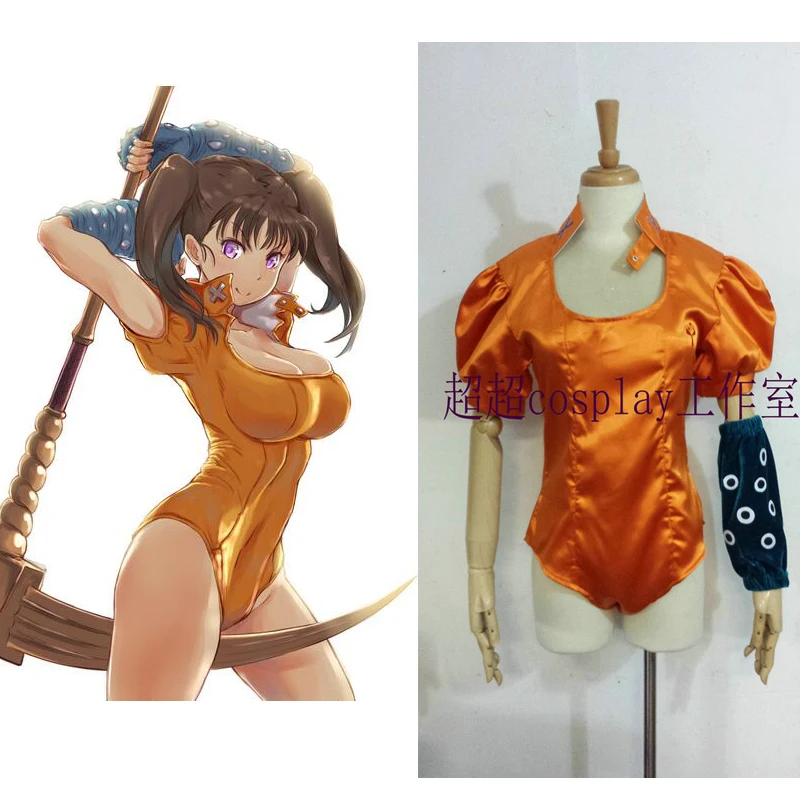 2020 г. семерка смертных грехов змея грех Энви Диана кос аниме косплей костюм