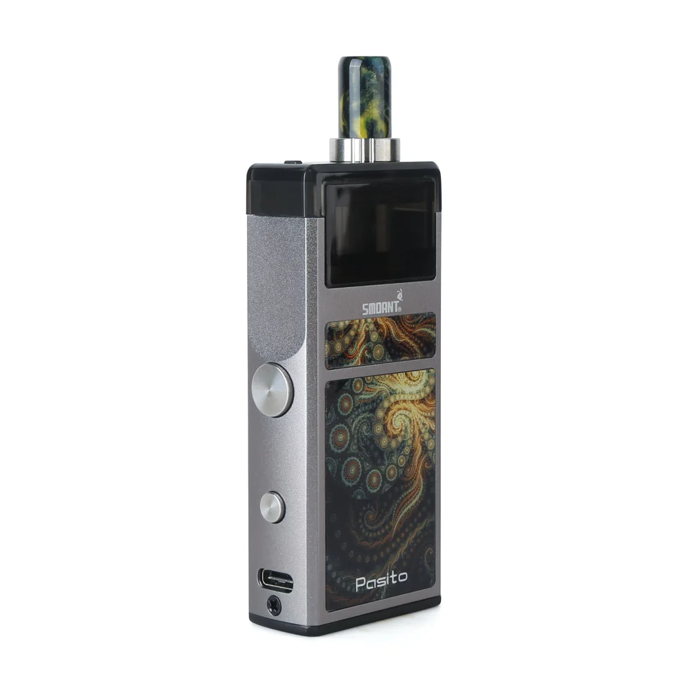 Электронная сигарета Smoant Pasito Pod Kit атомайзер емкостью 1100 мАч и 3 мл электронная