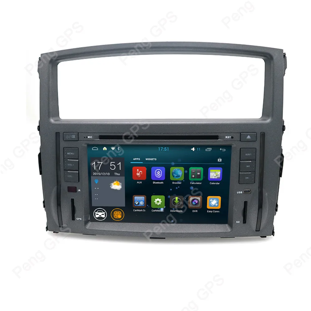 Автомагнитола 2 Din 4 + 32 ГБ 8 ядер Android 0 для MITSUBISHI PAJERO 2006-2011 GPS-навигация CD DVD-плеер