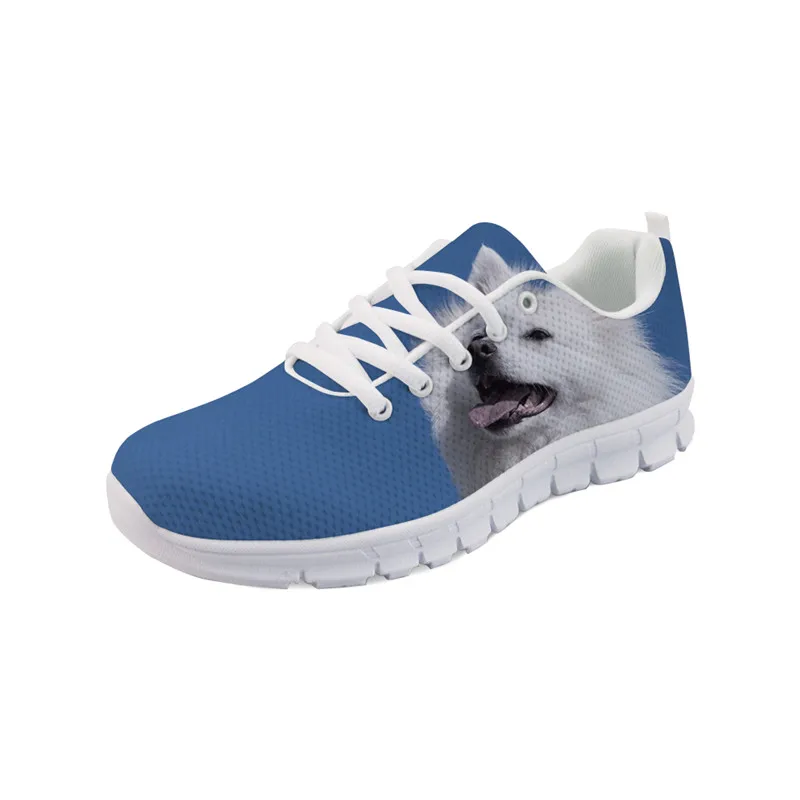 Летние женские кроссовки на плоской подошве милые повседневные с принтом в виде