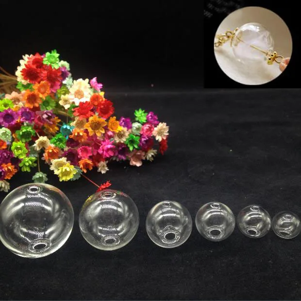 20 шт. стеклянный флакон с двойным отверстием 2 мм|globe sim|glass cake stand with coverglobe indian |