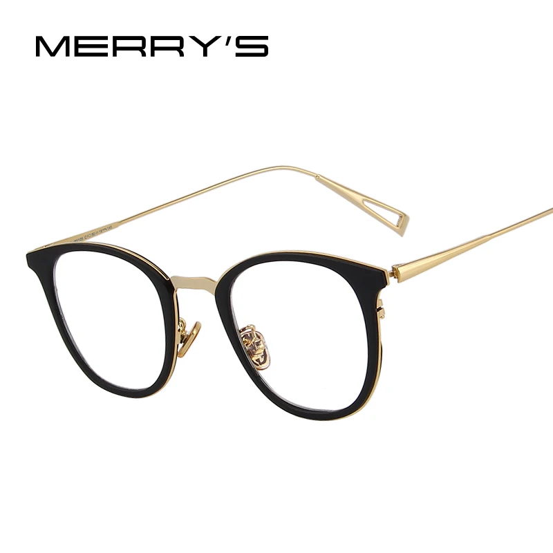 Женские классические очки кошачий глаз MERRYS дизайнерские модные оправы в стиле