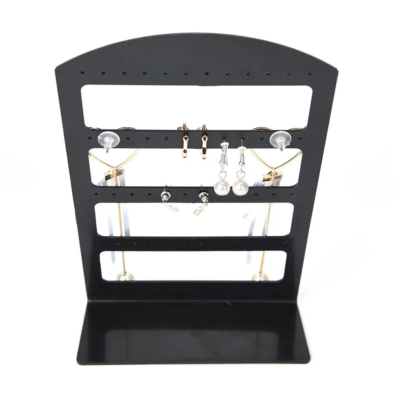 Модные серьги Витрина 48 отверстий органайзер для ювелирных изделий Подставка
