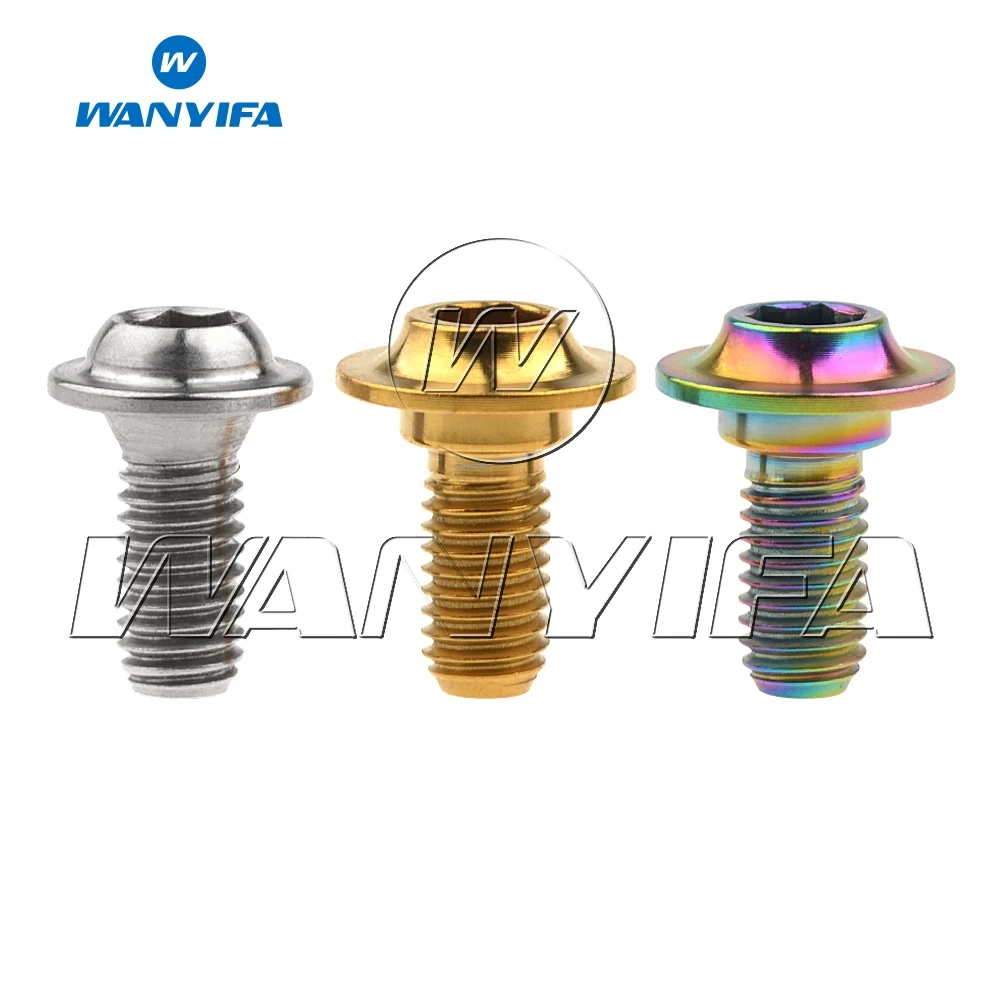 Титановые болты M5 Wanyifa зажимные винты для тормозной колодки дорожного