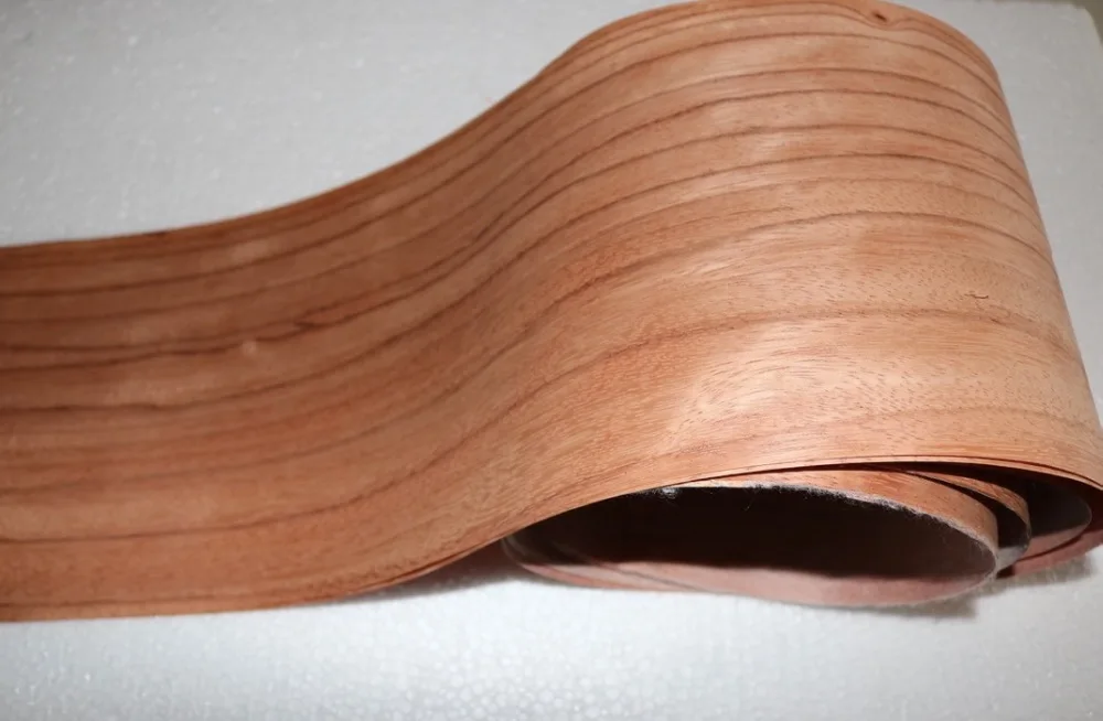 

4PCS L:2.5meters Wide:165mm Thickness:0.2mm Red Rose Wood Veneer Solid wood Speaker skinning veneer
