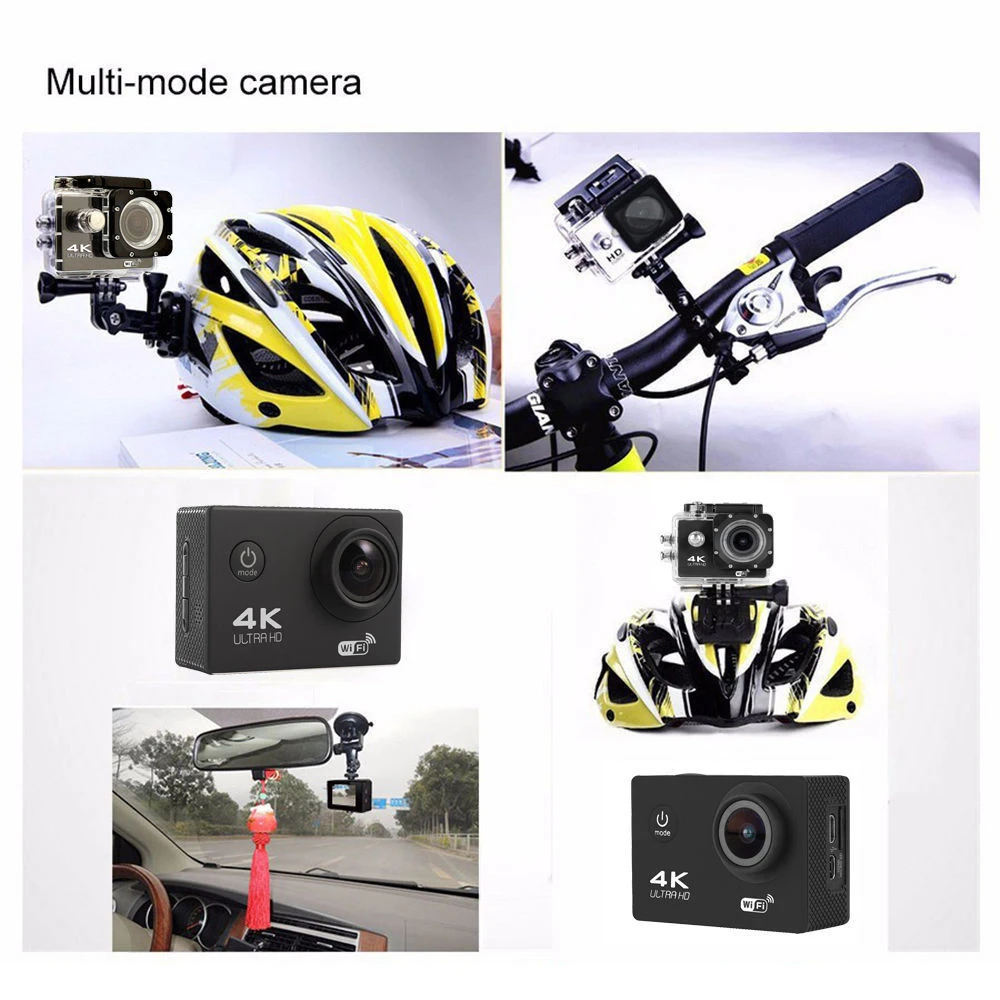 Ультра 4K Full HD 1080P Водонепроницаемая DVR камера WiFi Cam видеокамера DV action