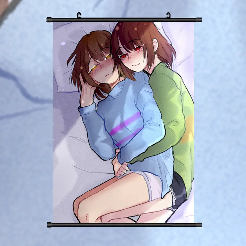 Undertale San HD игра спальня аниме постер стена прокрутка Otaku коллекция