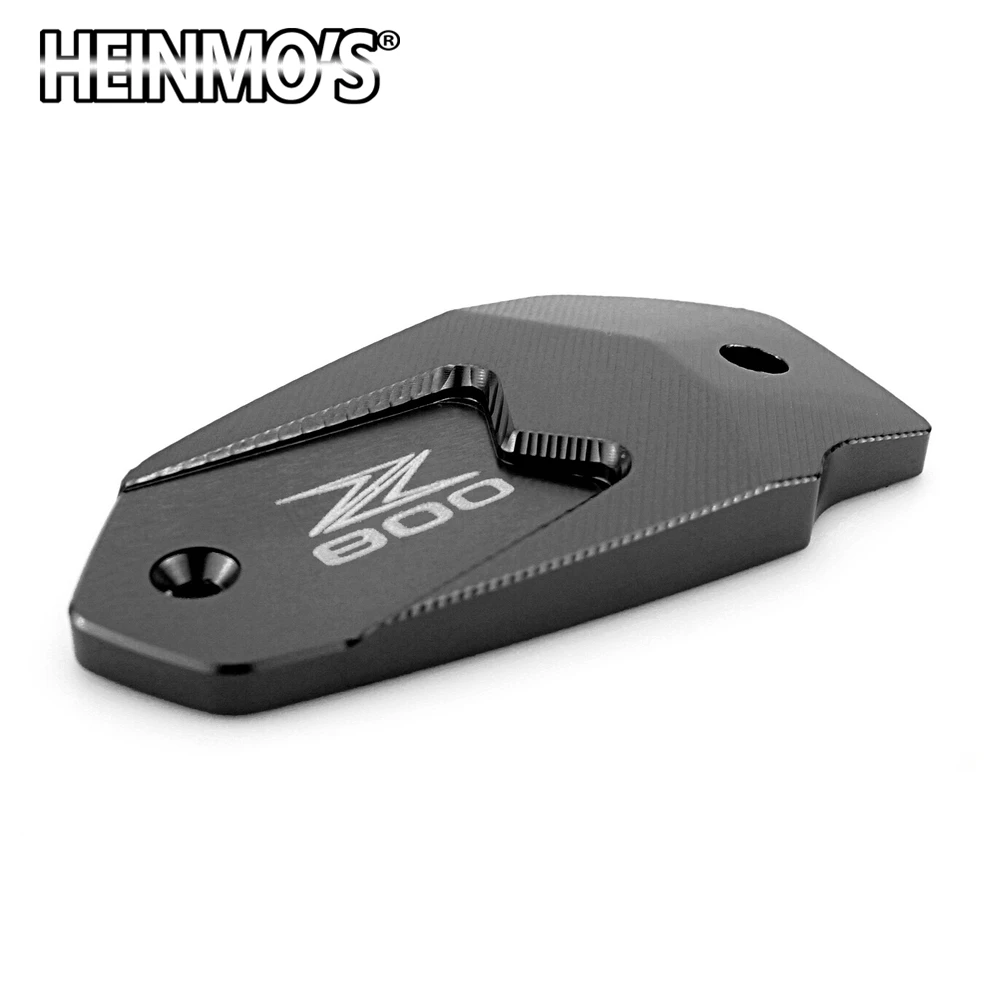 Для Kawasaki Z800 Z-800 Z 800 CNC алюминиевый бачок тормозной жидкости для переднего колеса крышка с логотипом мотоциклетные части верхняя крышка насоса