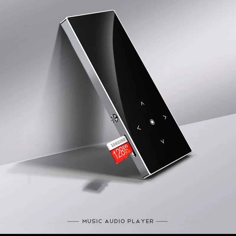 Металлический Mp3 плеер bluetooth с Сенсорный экран Встроенный Динамик Бенджи k8 HIFI