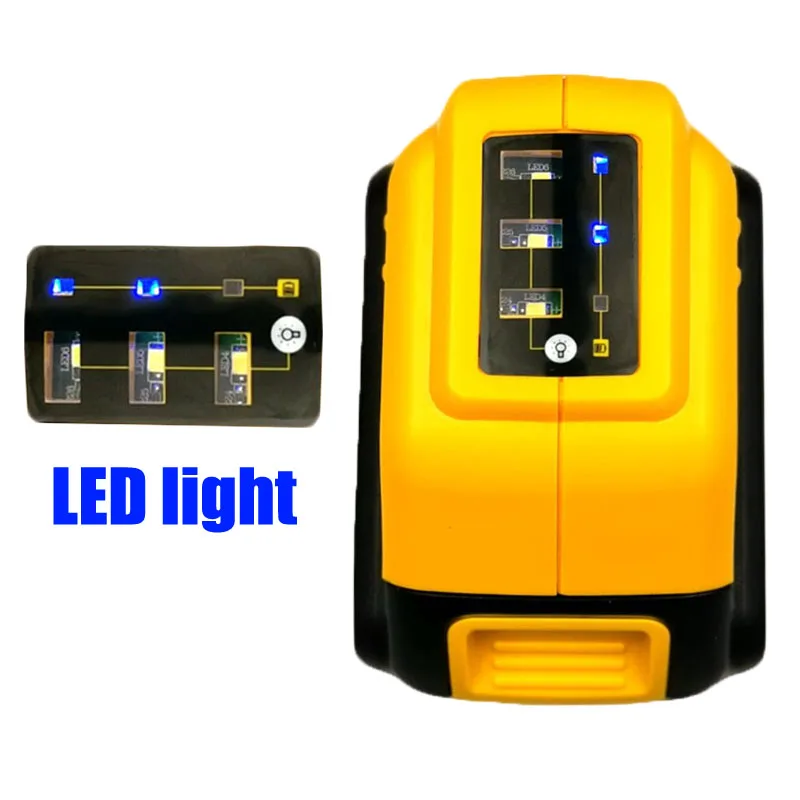 2 шт. x DCB090 DCB184 12 В/20 в макс. USB источник питания для Dewalt Беспроводное зарядное