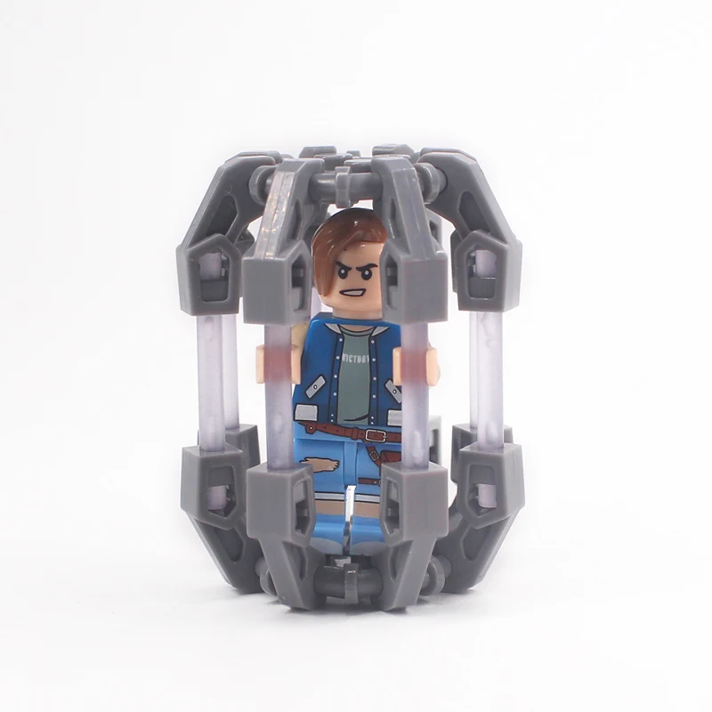 MOC оригинальность * тюрьма DIY светящиеся блоки кирпичи совместимые с детали для