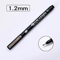 1.2mm Большой/средний/маленький китайский ручка для каллиграфического письма косметический карандаш Карандаш для рисования ручка-кисть для каллиграфии Канцтовары Школьные наборы для рисования - Цвет: 1.2mm