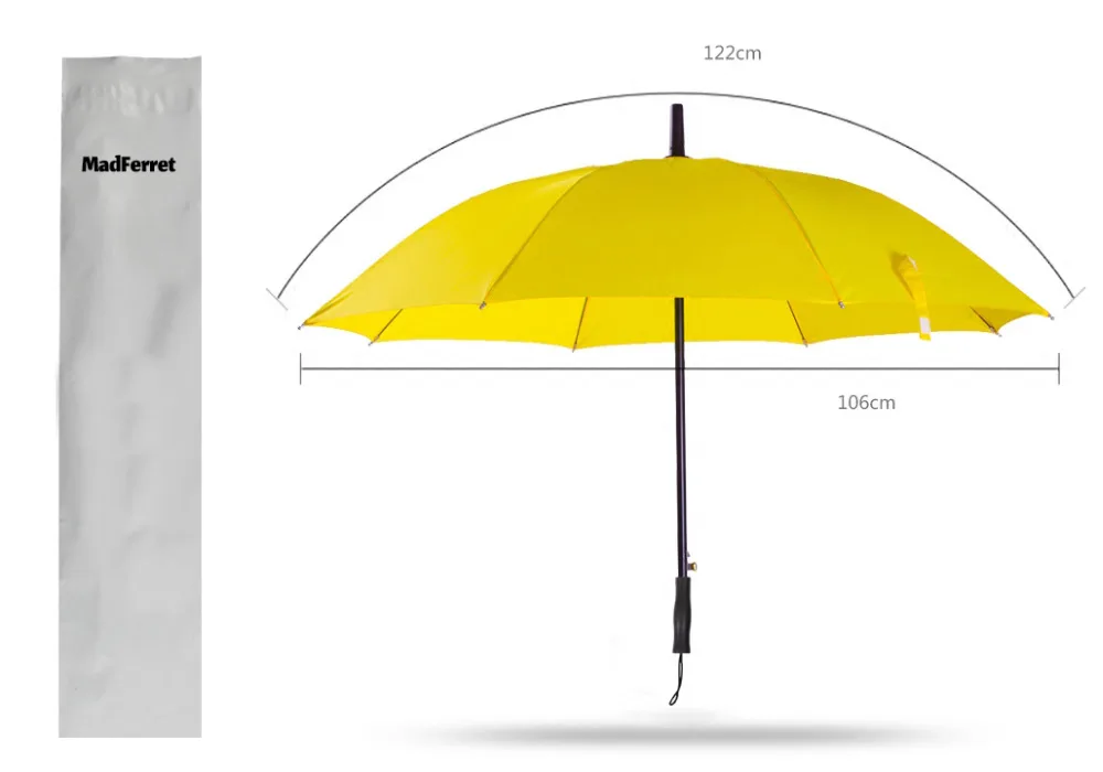 Качество желтый зонтик дождь женщины Parapluie Femme мужчины ветрозащитный Paraguas алюминий, стекловолокно прочный каркас Chuva Zont