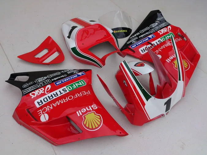 Комплект обтекателей под давлением для DUCATI 748 916 96 98 00 02 ducati 996 998 1996 2000 2002 ABS