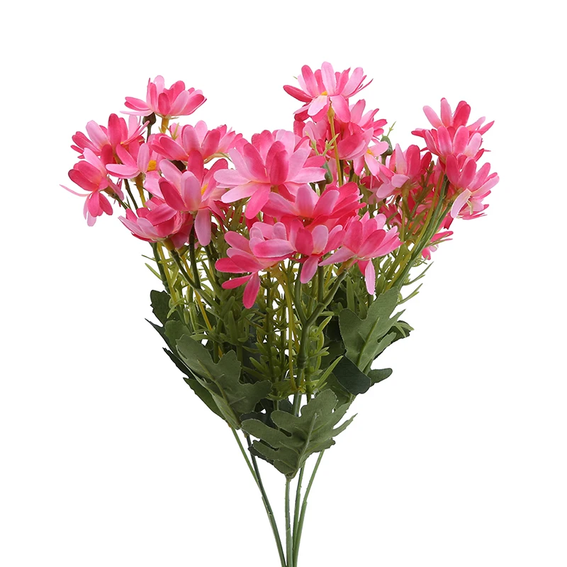 Изящное искусственное растение Маргаритка имитация синий маленький прыжок