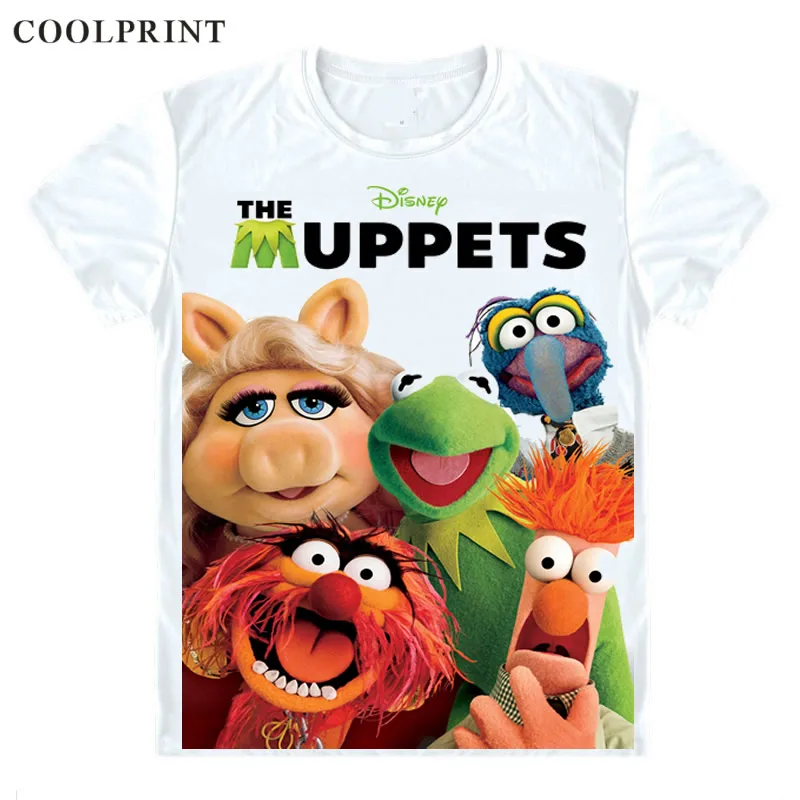 Muppets футболка мисс свинка Статлер и Вальдорф модная футболка аниме на заказ Повседневная футболка для косплея футболка с короткими рукавами и принтом
