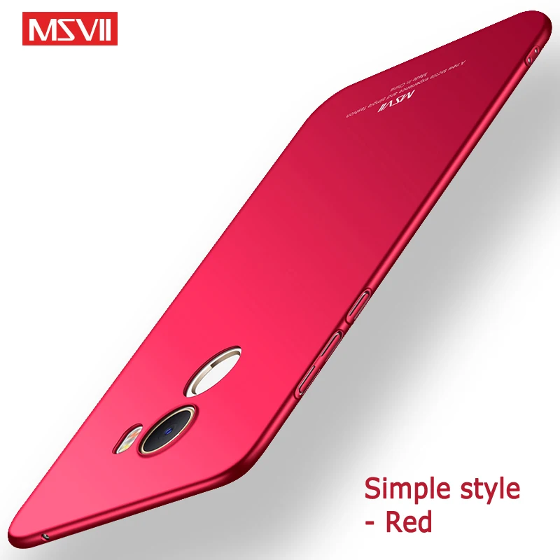 Simple red Чехол Msvii для Xiaomi mi x 3 2s 2 S Чехол тонкие матовые Чехлы Xio mi x 3 mi x3 чехол PC Cover для Xiaomi mi Mix 2 S 2 S mi x2 S Чехол - Цвет: Simple red