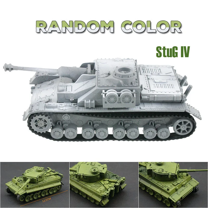 StuG IV 4D модель танка, строительные наборы, военная сборка, Обучающие игрушки, украшение, материал высокой плотности, пантера, тигр, турмтигр, штурм - Цвет: StuG IV