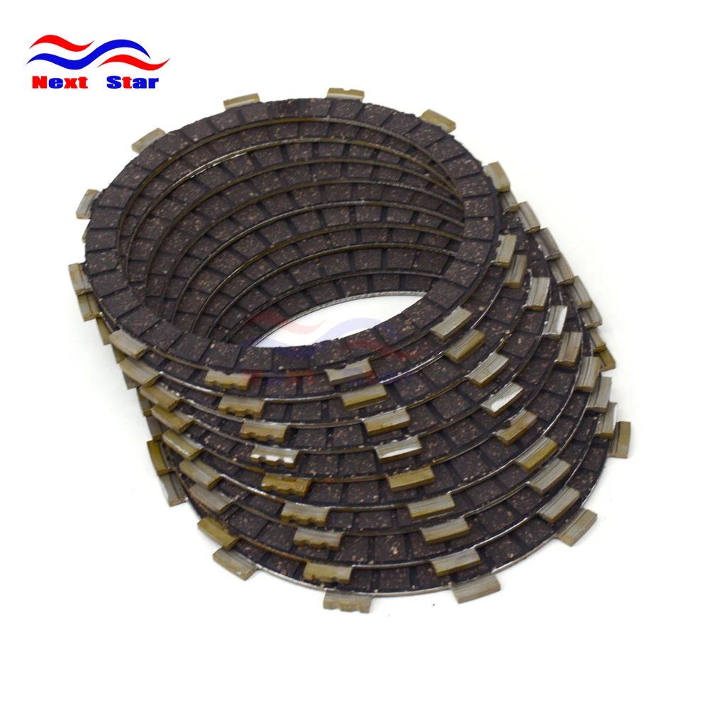 9 Pcs Motorcycle Engine Parts Clutch Friction Plates Fit For YAMAHA YZ426F WR450F YZ450F FJ09 FZ-09 14-16 MT-09A YZF-R1 09-14 | Автомобили