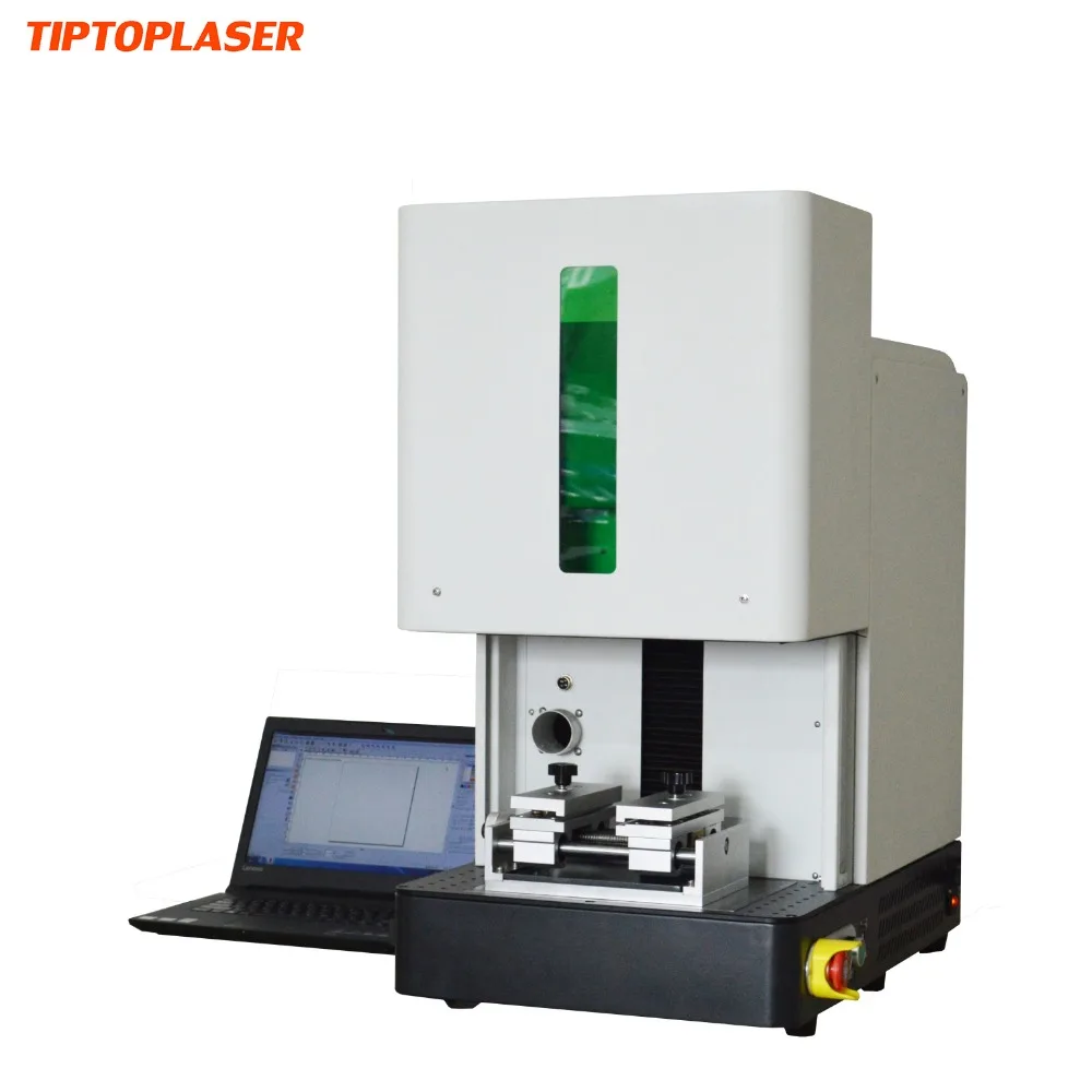Высокопрочный лазерный 3d гравировальный станок для металла закрытый волоконно