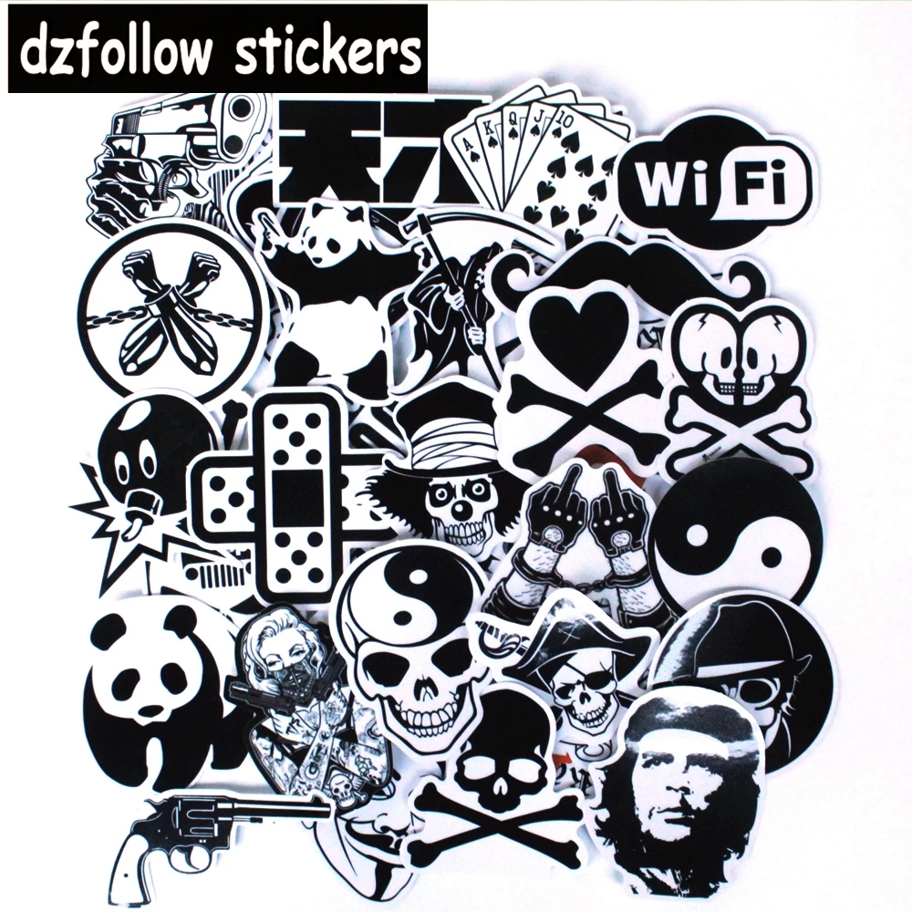 45mixed graffiti translucent sticker waterproof home decor Doodle laptop motorcycle travel case decal accessories car | Игрушки и хобби
