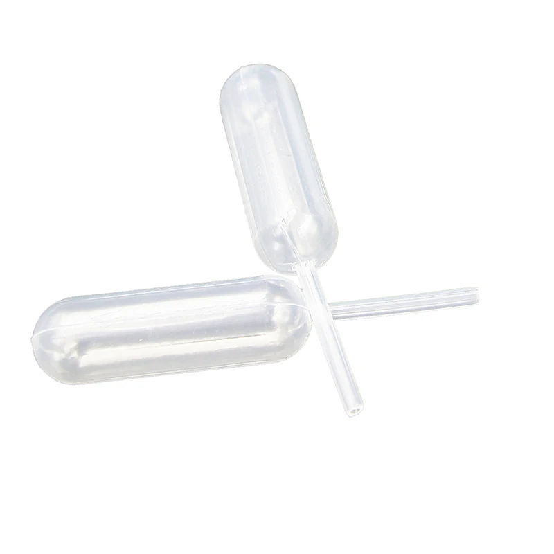 EKIND 100/200 Pcs 4ML Jelly Milkshake Cake Droppers Disposable Dropper Straw Cupcake Mousse Macaron Baking Tools | Дом и сад