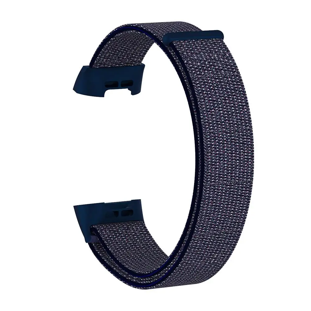 10 цветов нейлоновый сменный ремешок для Fitbit Charge 3 умный спортивный браслет высокого качества вязаный ремешок 22 см браслет