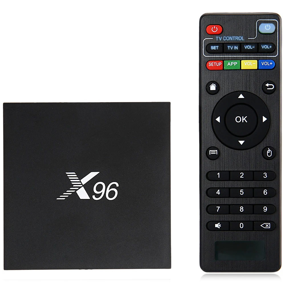 Clearness X96 TV Box Amlogic S905X Quad Core Cortex-A53 Real-time Display Online Player 2.4GHz WiFi HD 2.0 PK x96mini | Электроника
