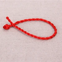 10pcslot good luck red string of fate bracelets women fashion handmade cord lucky kabbalah friendship bracelet christmas gift