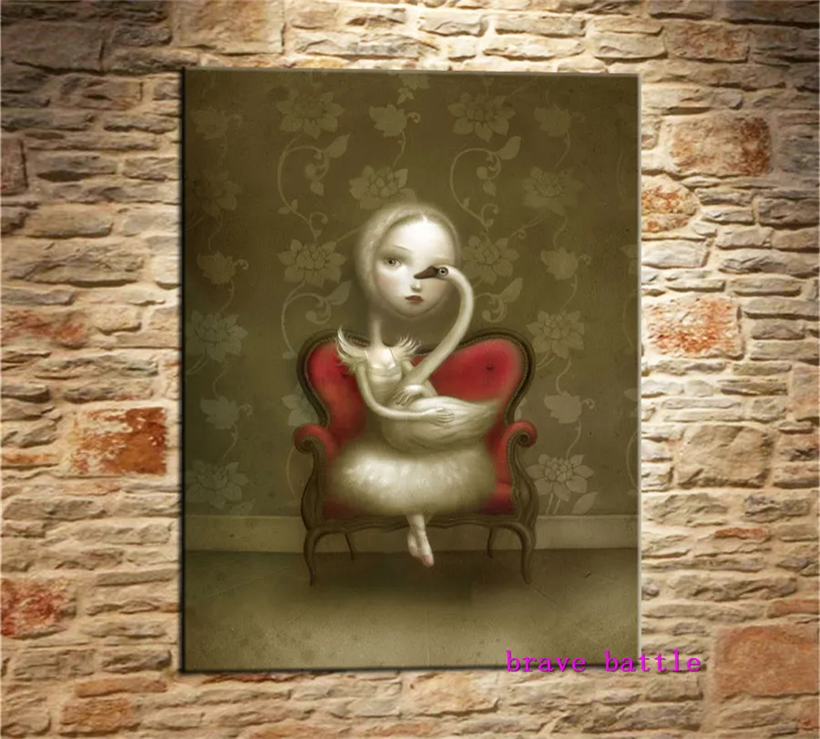 Mark Ryden детский необычный холст для живописи Тёмный мир гостиная спальня домашний