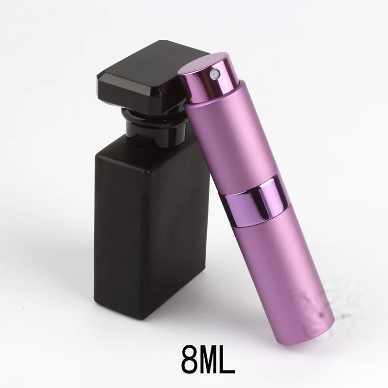 8ML Mini Travel Portable Replaceable Empty Atomizer Perfume Bottle Aluminum Spray Parfume Containers | Красота и здоровье